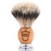 Parker - 100% Silvertip Badger Men's Shaving Brush & Stand - Olivewood