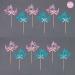 Gexolenu 36 PCS Oh Baby Cupcake Toppers with Blue Pink Bows Double-Sided Glitter Gender Reveal Cupcake Picks for Baby Shower Party Cake Decorations Boy or Girl Birthday Party Supply Picks Oh Baby Blue and Pink Bows - Buy Online on GoSupps.com