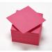 Le Nappage - paper napkiert Tex Touch - Color Pink - FSC -certified napkins - recyclable and biodegradable - pack with 50 pink napkins size 24 x 24 cm foxie 25cm x 24cm