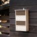 Navaris Bee Hotel for Garden - Wooden Bug Insect Shelter with Nesting Tubes - 25x40 cm Solitary Bee House - Hang or Place on Ground - Buy Online on GoSupps.com