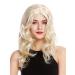 WIG ME UP - 90831-ZA83 Wig Ladies Wig Carnival Long Wavy Middle Parting Blonde