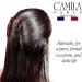Camila Paris AD66/2 Large Curved Tortoise Shell French Side Combs - Strong Hold Hair Clips for Women - Made in France - Buy Online on GoSupps.com