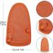 PHOGARY 2 PCS Exfoliating Gloves for Bath Shower - Orange | Body Scrub Mitts for Exfoliating Arms, Legs, and Face - Dead Skin Peeling Accessory - Buy Online on GoSupps.com