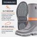 Grundens DECK-BOSS Boot | Waterproof and Durable | Grey - Size 11 - Buy Online on GoSupps.com