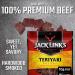 Jack Link's Teriyaki Beef Jerky 2.85 Oz - 10g Protein, 80 Calories, Premium Lean Beef Snack - No MSG or Nitrates/Nitrites, 95% Fat Free (Pack of 1) - Buy Online on GoSupps.com