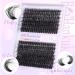 Boahankuke Fluffy 60D+80D Volume Lash Clusters - 280PCS D Curl DIY Eyelash Extensions - Buy Online on GoSupps.com