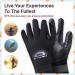 BPS Water Gloves 5mm Neoprene for Diving, Snorkeling, Surfing - Black / Lilac Grey, Large - Buy Online on GoSupps.com