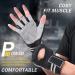Astaresk 'Rock-Climber' Workout Gloves with Wrist Wrap Support - Full Palm Protection for Men and Women - Ideal for Weightlifting, Training, Fitness, Exercise, Hanging, Pull-ups - Large Size - Buy Online on GoSupps.com