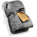 Liebenstein Premium Sauna Hand towel - in anthracite - 70x200 cm - made of the finest cotton with 625 g/m - exceptionally soft and absorbent