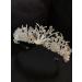 Bride Silver Shell Crystal Crown - Wedding Tiara Headpiece for Sunshinesmile Bride | Elegant Wedding Hair Jewelry & Accessories - Buy Online on GoSupps.com