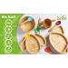 Babi Baby Toddler Large Bamboo Bowl & Spoon Set with Silicone Suction Ring (Yellow) - Buy Online on GoSupps.com