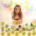 48Pcs One Happy Dude Cupcake Toppers Smiley Face Cupcake Topper One Happy Dude Birthday Decorations Suitable for One Happy Dude/One Year Old/One Cool Dude 1st Birthday Decorations - Buy Online on GoSupps.com