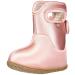 BOGS BABY WELLINGTON BOOTS PLUM FLOWER STRIPE 71565 SIZE UK 3-8 7 UK Child Ballet Pink