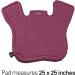 Sunbeam XL Renue Heating Pad for Neck & Shoulder Pain Relief - 4 Heat Settings, Auto-Shutoff - Burgundy, 25x25 Inch - Buy Online on GoSupps.com