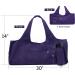 Uhawi Large Purple Yoga Mat Bag with 4 Pockets and Carrying Strap - Lightweight & Durable - Buy Online on GoSupps.com