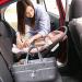 Lily Miles Baby Diaper Caddy - Large Organizer Tote Bag for Boy or Girl | Baby Shower Basket Nursery Must-Have | Registry Favorites - Collapsible Newborn Caddie Car Travel - Gray/Mint - Buy Online on GoSupps.com