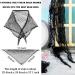 Triangle Net Hair Net Set - 8 Pieces | Black Mesh Crochet Hair Nets for Women | Ideal for Sleeping and Rollers - Buy Online on GoSupps.com