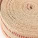 ZOENHOU 3.5 Inch Thickened Upholstery Jute Webbing 33 Yards - Natural Furniture Webbing with Red Stripes for Indoor & Outdoor Use - Buy Online on GoSupps.com