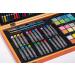 MAHITOI 82-Piece Deluxe Artist Studio Creativity Set - Painting Sketching Drawing Kit with 24 Watercolor Paints, 24 Oil Pastels, 24 Colored Pencils, 2 Brushes - Wood Box Case, Starter Kit - Buy Online on GoSupps.com