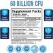 PURELY OPTIMAL Premium Probiotics 60 Billion CFU - 30 Capsules for Digestive Health - Buy Online on GoSupps.com