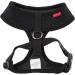Puppia Dog Harness for Small & Medium Dogs - Soft Colorful Anti-Tension Design | Ideal for Puppies - XS Black - Buy Online on GoSupps.com