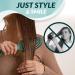 MarQus Aqua-Shine Hairbrush with Boar Bristles - Ideal Detangling Brush for All Hair Types No Pulling Extra Bristles - Buy Online on GoSupps.com