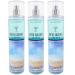 Bath FRESH COCONUT COLADA - Value Pack Lot of 3 Fine Fragrance Mist - Full Size