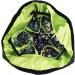 Large Dice Bag with 7 Complete Dice Sets | Black Dragon DND Dice Bag with 49 Polyhedral Dice | Green Satin Interior | Holds 150+ Dice - Buy Online on GoSupps.com