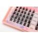 Shop Fluffy Cluster False Eyelashes - DIY Eye Lash Extensions | Natural Long D Curl 10-16mm - Buy Online on GoSupps.com