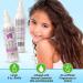 TotLogic Kids & Toddler Detangler Hair Spray, Lavender 8 oz - Natural Leave In Conditioner with Essential Oils - Buy Online on GoSupps.com