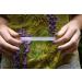 GERMANIKURE Mantra Glass Nail File in Suede Case - Professional Manicure & Pedicure Tool for Natural Fingernails - Ethically Made in Czech Republic - Buy Online on GoSupps.com