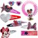 Disney Minnie Mouse - Townley Girl Hair Accessories with Tin Pencil Case |Gift Set for Kids Tweens Girls |Ages 3+ Including Hair Coil & Clips Plastic Rings & More! for Parties Sleepovers & Makeovers - Buy Online on GoSupps.com