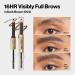 Revlon ColorStay Brow Fantasy 104 Dark Brown - All In One Eyebrow Powder Pencil & Shaping Gel | Smudge-Proof 16HR Long-Lasting Full Brows - Buy Online on GoSupps.com