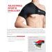 Buy Thermoskin Adjustable Sports Shoulder Support - Black 7.3 Ounce | International Shipping Available - Buy Online on GoSupps.com