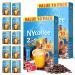 SOL 100pk Bulk NY 2 in 1 Coffee Sachets White Coffee Sachet and SOL Stickers Case Pack NY Coffee 10 x 10 Coffee Sachets 2in1 + SOL Sticker