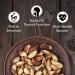 Premium 32 oz Dry Roasted Brazil Nuts - Sea Salted, Non-GMO, Vegan, Keto Friendly | 100% Natural, No Oil, Herbicides or Pesticides | 2 lbs - Buy Online on GoSupps.com