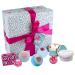 Bomb Cosmetics Pamper Hamper Handmade Bath Body & Home Fragrance Supersize Gift Pack in Reusable Box Contains 8-Pieces 720g Pamper Hamper 1 count (Pack of 1)