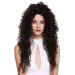 Wig Me Up-DW2315-2T33 Women's wig very long curly curly lure afro caribbean style mahogany brown mix black brown mahogany brown (2t33)