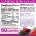 Nature's Bounty Gorgeous Sleep Gummies - Berry Flavor, 60 Count for Optimal Sleep Support - Buy Online on GoSupps.com