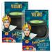 Mad Beauty 2 Count Disney Villains Evil Queen Bath Fizzers | Pampering Bath Ball Bomb Salts | Fun Poison Apple Fragranced Cauldron