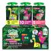 GoGo squeeZ fruit & veggieZ Dino Kids Snacks Variety Pack, 3.2 oz. (20 Pouches) - Roarrrr Berry, Jurassic Pear, Prehistoric Peach Flavors - Nut Free, Dairy Free, Gluten Free Snacks for Kids Dino Variety Pack