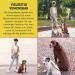 Vitazoo 3m Dog Leash - Adjustable Nylon Leash with Carabiners for Small to Large Dogs - Graphite & Brown Options - Buy Online on GoSupps.com