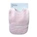 Baby's Double Layer of Cotton Soft Absorbent Drooling Bibs (7 Pieces) (Pink-Waterproof)