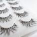 Buy Crisscross Wispy False Eyelashes Extensions - 5 Pairs Glamour Fake Mink Lashes for Winter | International Shipping Available - Buy Online on GoSupps.com