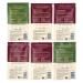 Teeccino Herbal Coffee Sampler - 6 x 30g Trial Size Chicory Coffee Alternatives - French Roast, Vanilla, Nut, Hazelnut, Mocha, Maca, Chocolate Java - Prebiotic, Caffeine-Free, Acid-Free - Buy Online on GoSupps.com