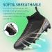 GRESKY Soccer Cleats AG/FG - Black - Size 6.5 Women/5.5 Men | Premium Soccer Shoes for Men, Women, and Big Boys - Buy Online on GoSupps.com