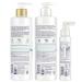 Dove Hair Therapy Regimen for Dry Scalp - Shampoo, Conditioner, Leave-On Scalp Treatment - Vitamin B3 - 3 Count - Buy Online on GoSupps.com