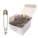 NiftyPlaza Extra Large 2 inch Safety Pins - Heavy Duty Large Safety Pins  Silver Safety Pins  Safety Pin 2 inch  2 inch Safety pins Bulk  Diapers  Laundry  Hijab Rust Resistant (100 Safety Pins)