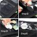 Large Portable Travel Brooch Pin Carrying Case with Zipper Pockets - Grey | Pins Storage Organizer for Enamel Lapel Pins - Holds Up to 250 Pins - Buy Online on GoSupps.com