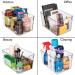 ClearSpace Plastic Storage Bins with Lids - Kitchen & Pantry Organization, Fridge & Cabinet Organizers - 4 Pack - Buy Online on GoSupps.com